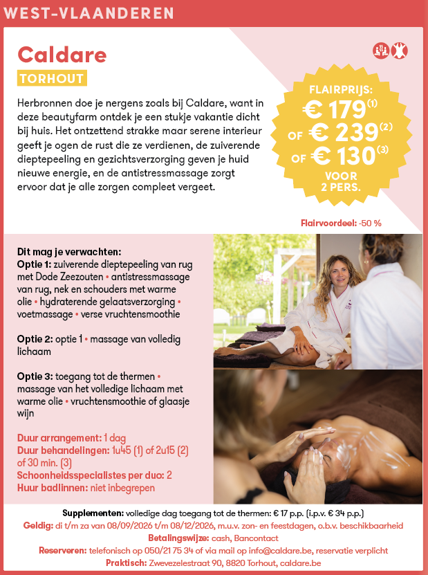 Flair actie