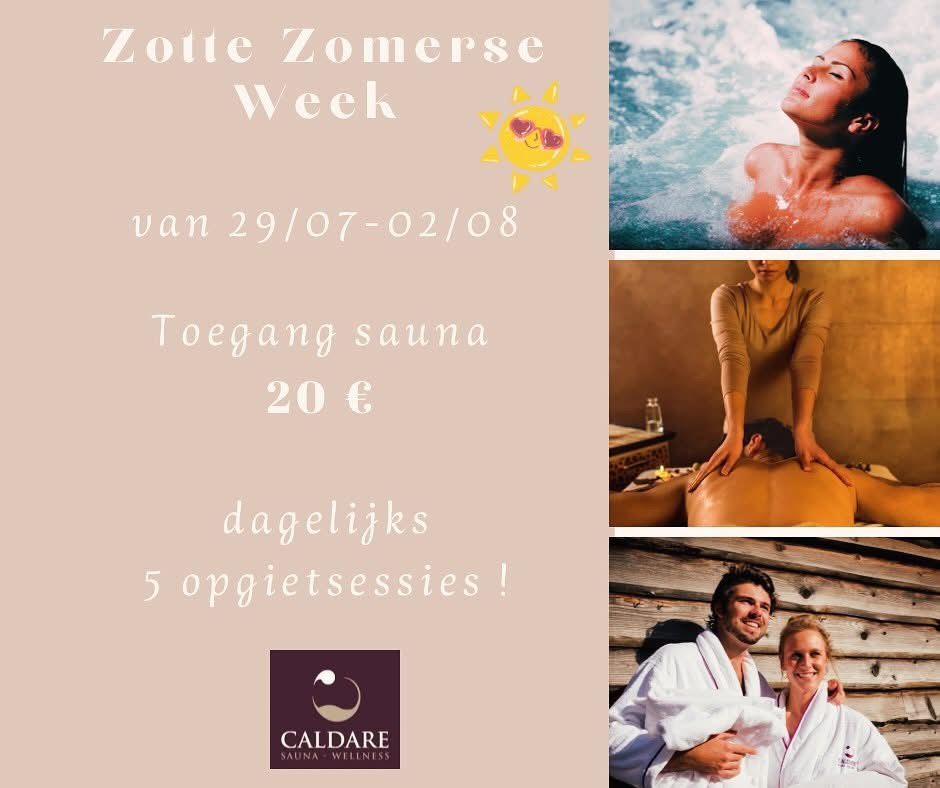 Zomerse week